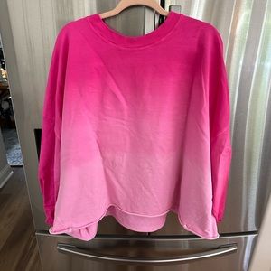 Lululemon sz xl/xxl oversized crop lulu crew